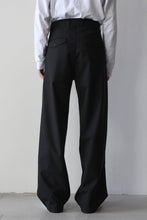 Load image into Gallery viewer, WIND TROUSERS / BLACK SUIT