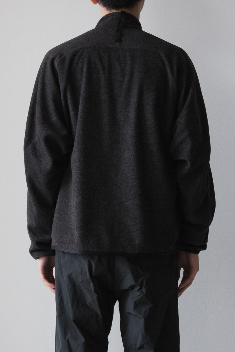 “BIG” COAT &amp; LINER FLEECE JACKET / NAVY/GRAY
