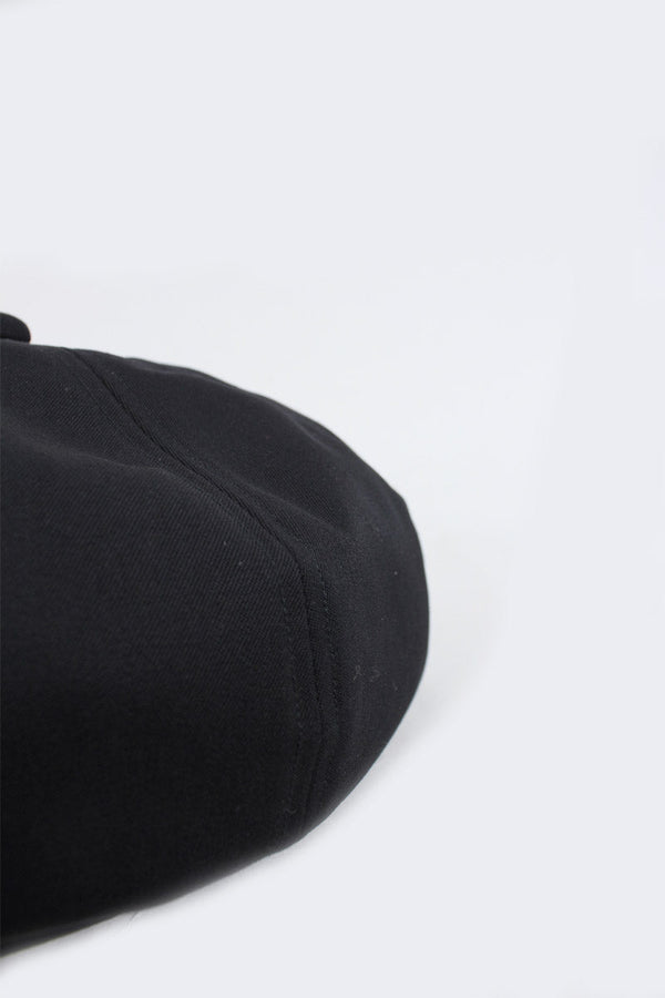 GABARDINE BERET / BLACK 