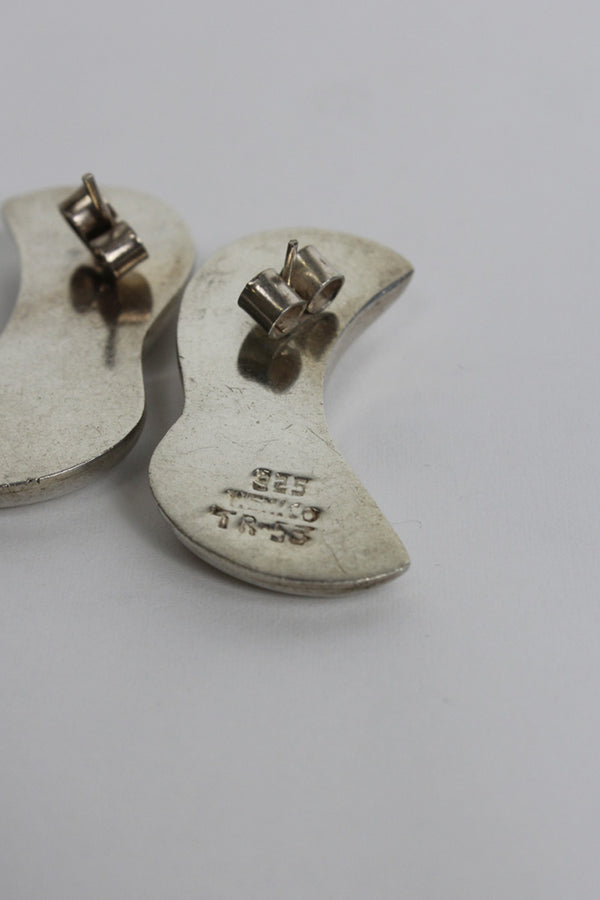 MADE IN MEXICO 925 SILVER EARRINGS / SILVER