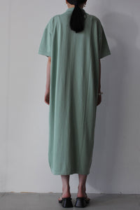 ISABEL SHORT-SLEEVED SHIRT DRESS / MINT [20%OFF]