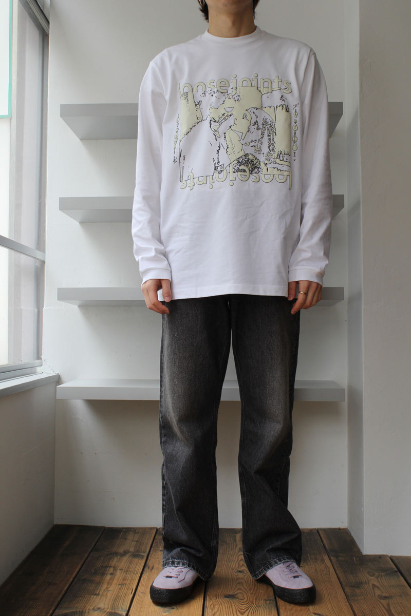 RYUSUKE EDA - "GOODLIFE" L/S TEE / WHITE [60% OFF]