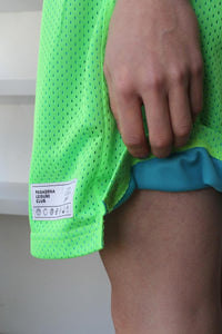 SPORT SHORT / NEON GREEN/TURQUOISE [20%OFF]