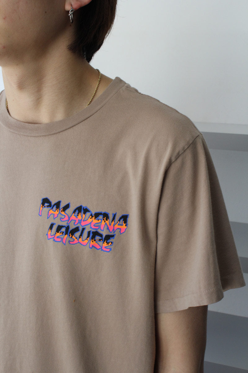 PASADENA LEISURE TEE / TAN [70%OFF]