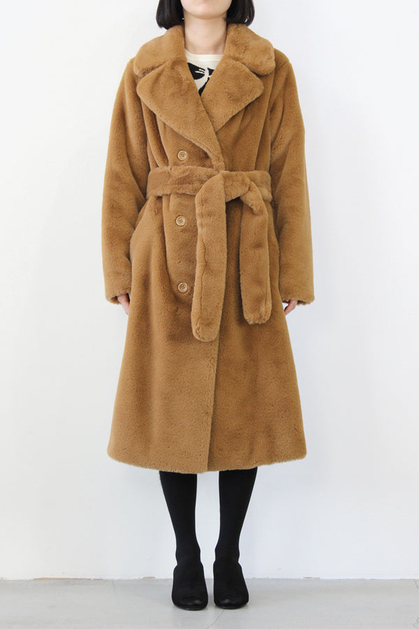 FAUSTINE COAT / NOUGAT [60%OFF]