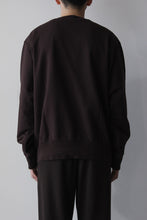 Load image into Gallery viewer, RELAXED SWEATSHIRT / DEEP BROWN