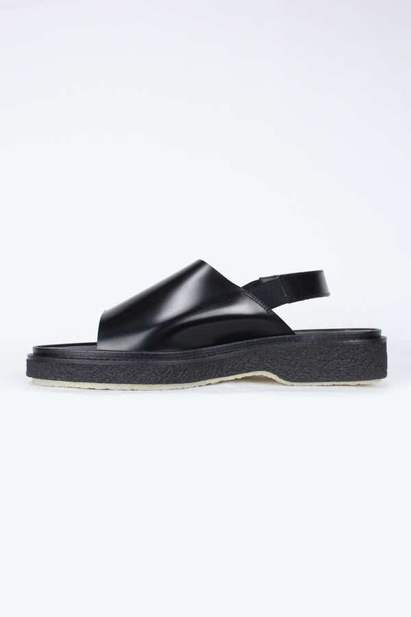TYPE 140 SANDAL NATURAL RUBBER SOLE / BLACK [30%OFF]
