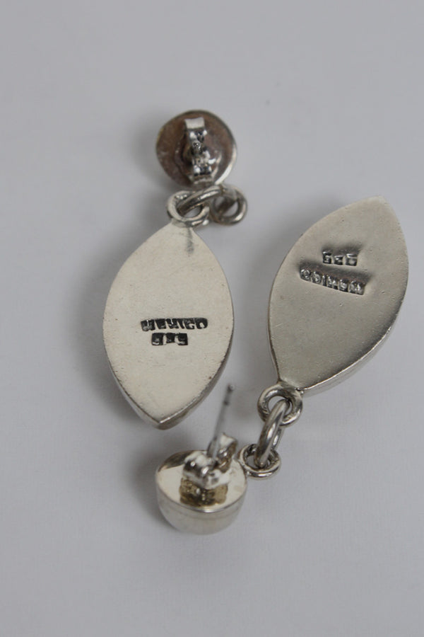 MADE IN MEXICO 925 SILVER EARRINGS / SILVER