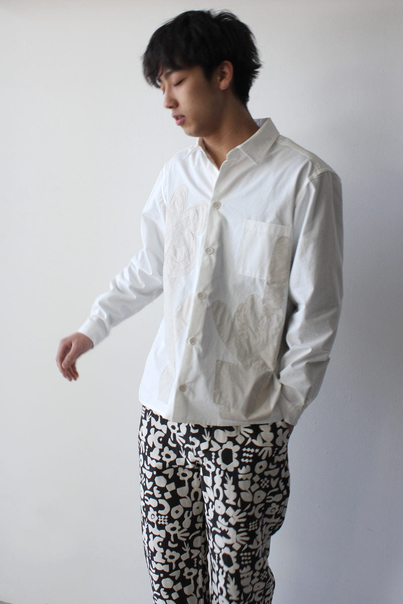 PLANT SHIRT / WHITE [70%OFF]