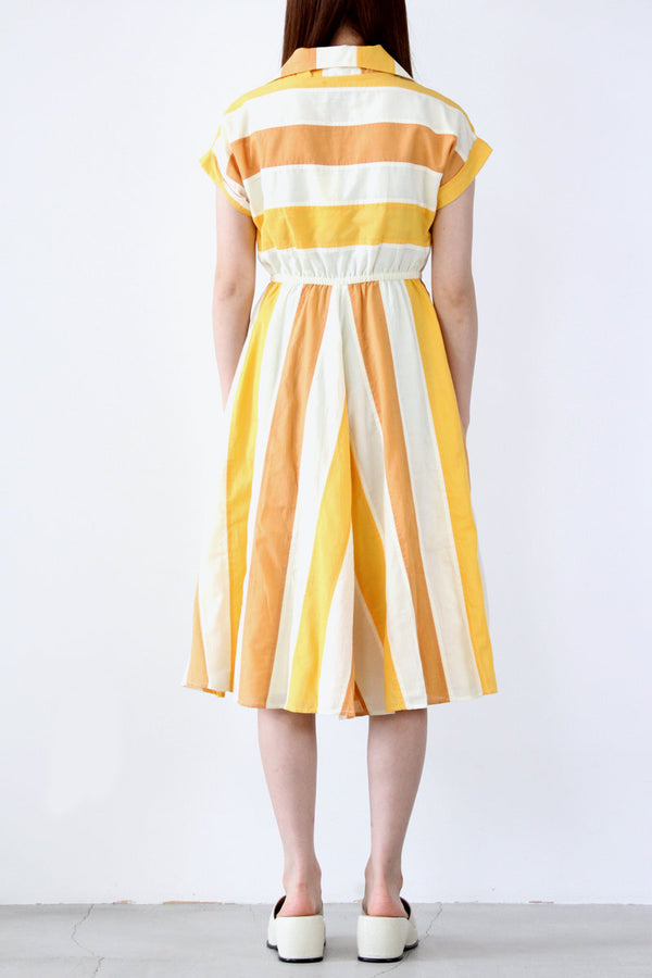 RALLY DRESS / TANGERINE MULTI [90%OFF]