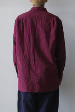 Load image into Gallery viewer, BIG RACCOURCIE SHIRT - PAPER COTTON / RASPBERRY [30%OFF]
