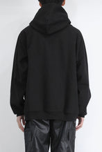Load image into Gallery viewer, SUPER WEIGHTED HOODIE	/ BLACK