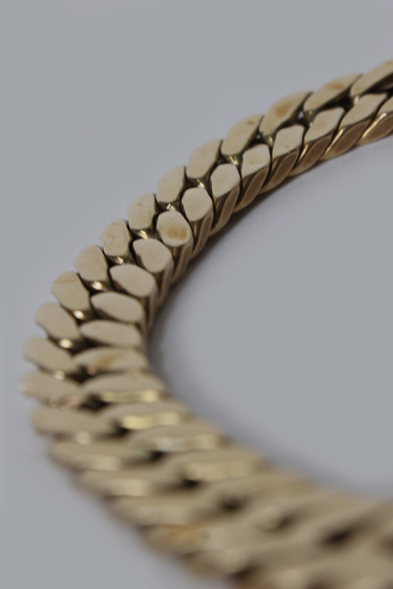 MADE IN ITALY 14K GOLD BRACELET 19.04G / GOLD