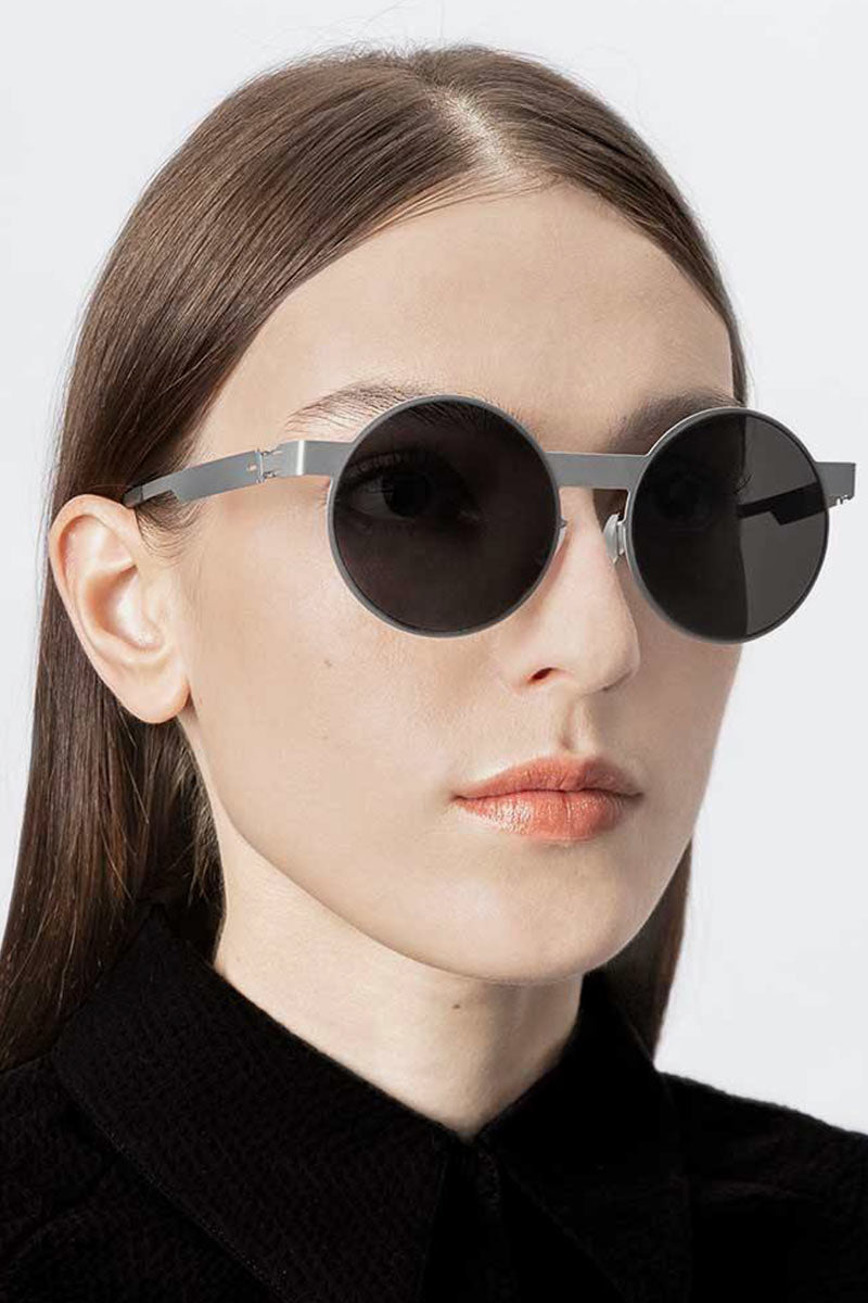 #2.1 ROUND LL SUNGLASSES / SILVER