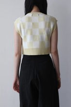Load image into Gallery viewer, LIMONE VEST / LT YELLOW CHECK