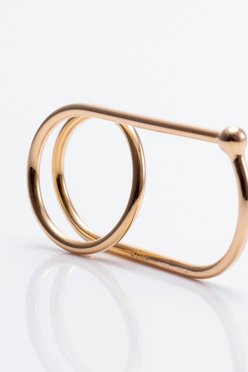 RING NO.303 / 18K GOLD PLATED
