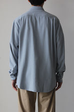 Load image into Gallery viewer, SHIRT NON-BINARY RAW SILK GD / DUSTY BLUE