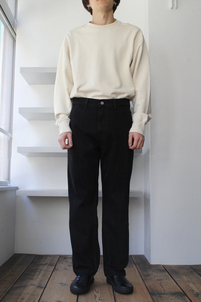 TROUSERS ALEF DENIM / INDIGO BLACK [70%OFF]