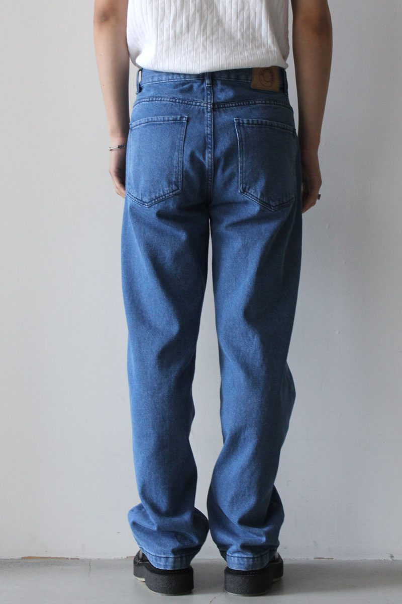 TROUSERS ALEF DENIM / WASHED BLUE [70%OFF]