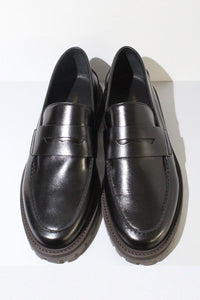 LOAFER WITH LUG SOLE 2379 / BLACK 7547 [20%OFF]