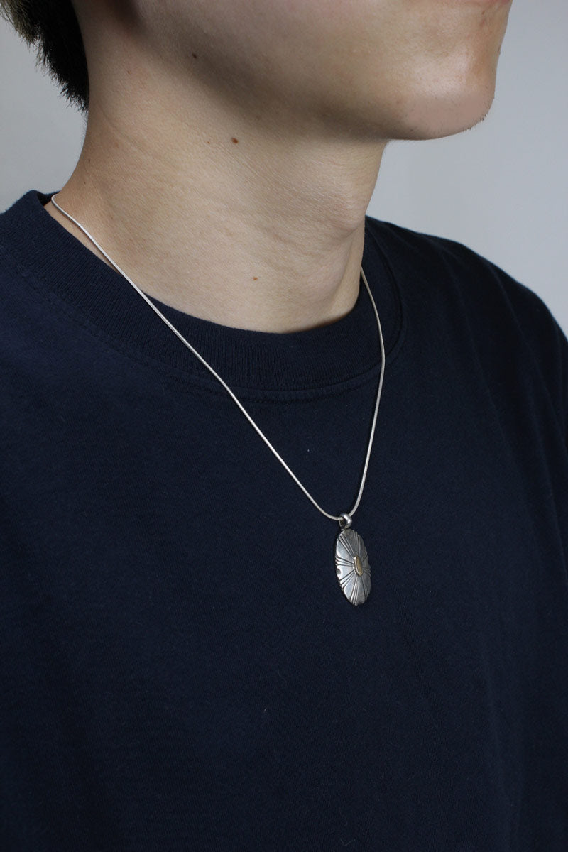 14K GOLD/스털링 실버 목걸이 펜던트 7.3G / GOLD