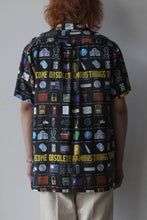 Load image into Gallery viewer, NOTCH SS OBSOLETE SHIRT / BLACK AND MULTI [30%OFF]