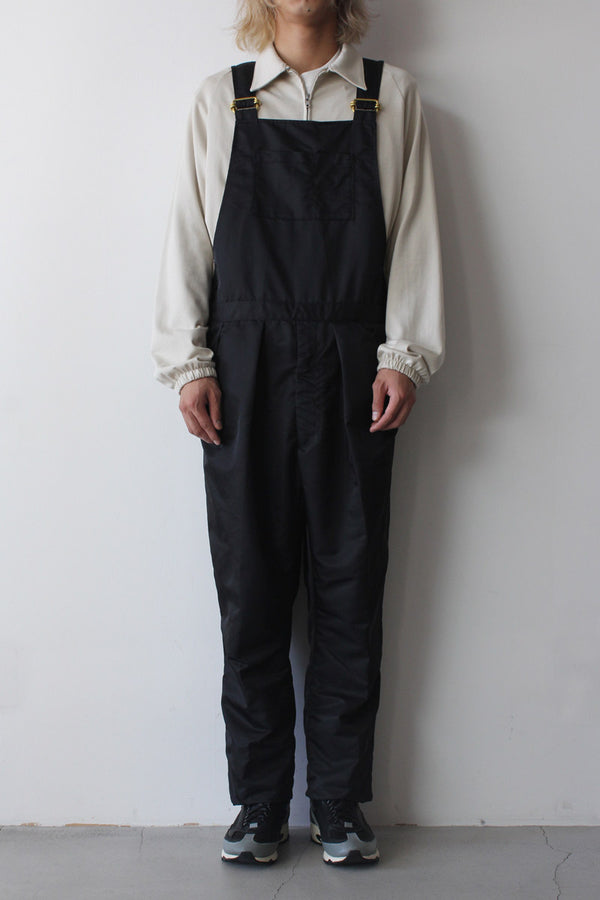 ALL WEATHER NYLON SATIN OVERALL / BLACK [STOCK EXCLUSIVE] [金沢店]