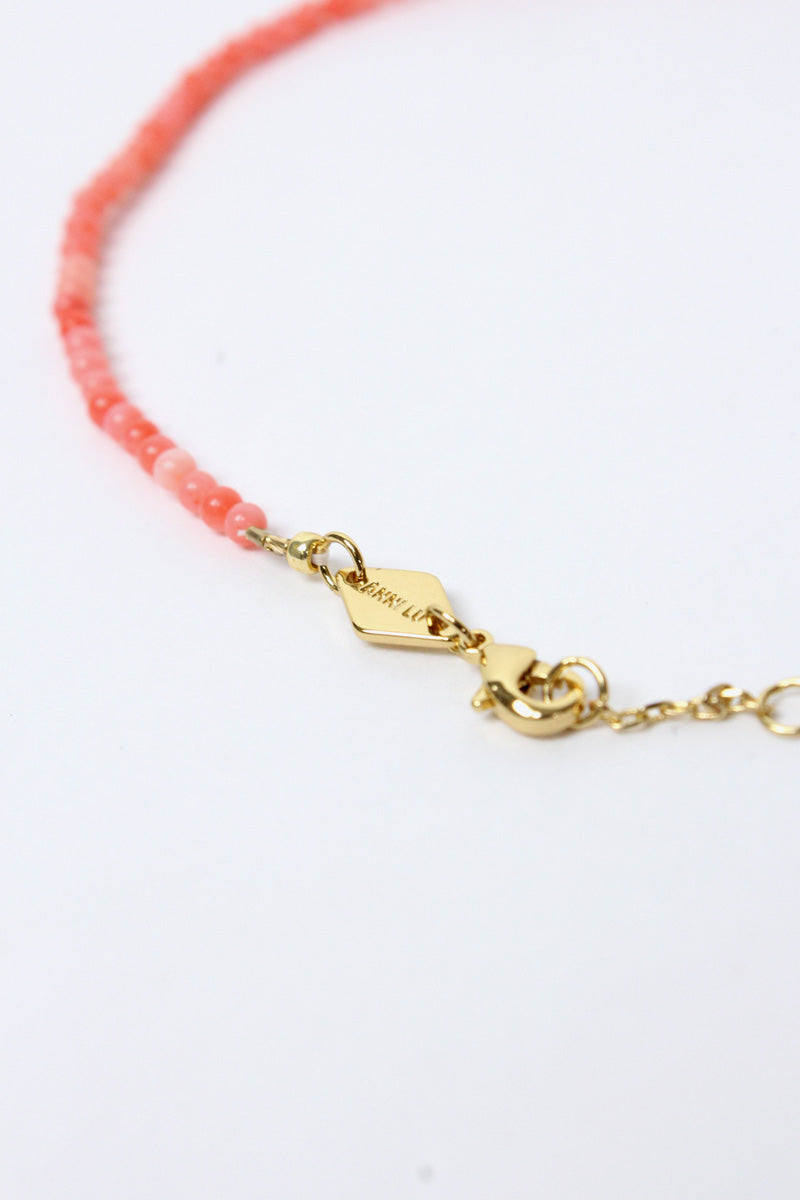 WAVE ANKLET / SEASHELL PINK [50% OFF]