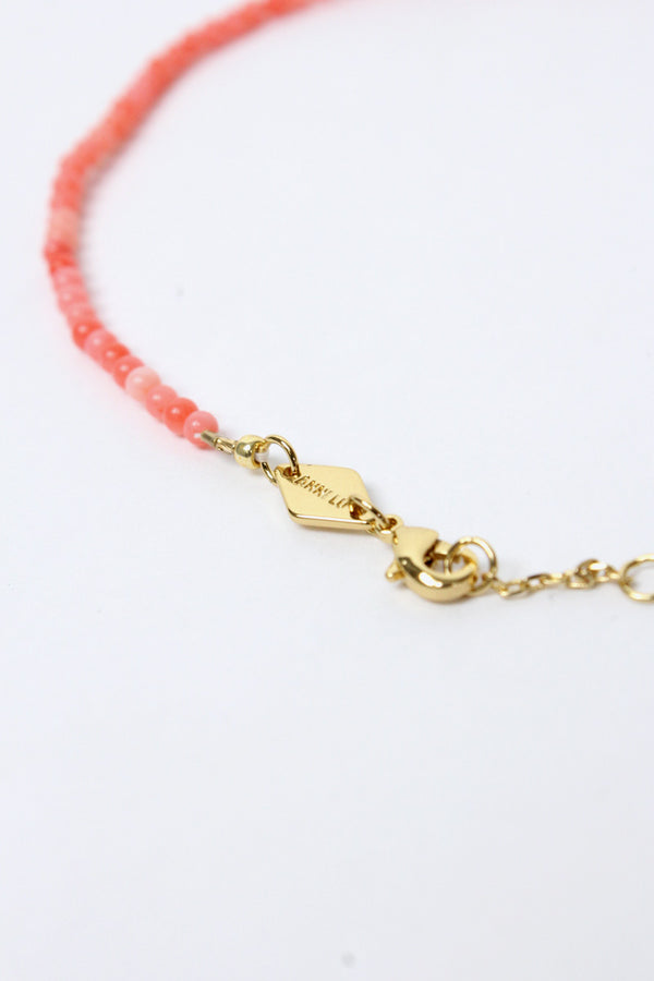 WAVE ANKLET / SEASHELL PINK [50%OFF]