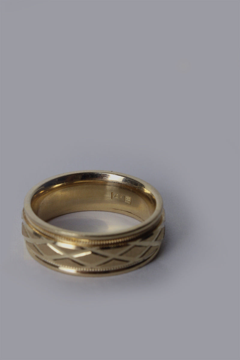 14K GOLD RING 6.87G / GOLD
