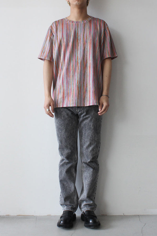 STRAIGHT CUT JEANS / MARBLE WASH [70%OFF]