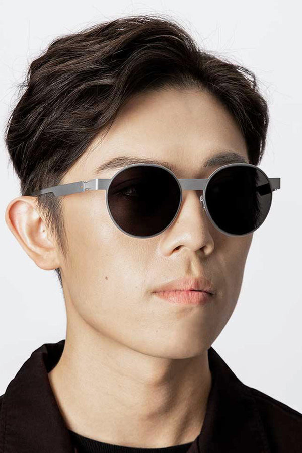 #2.2 OVAL L.L SUNGLASSES / SILVER