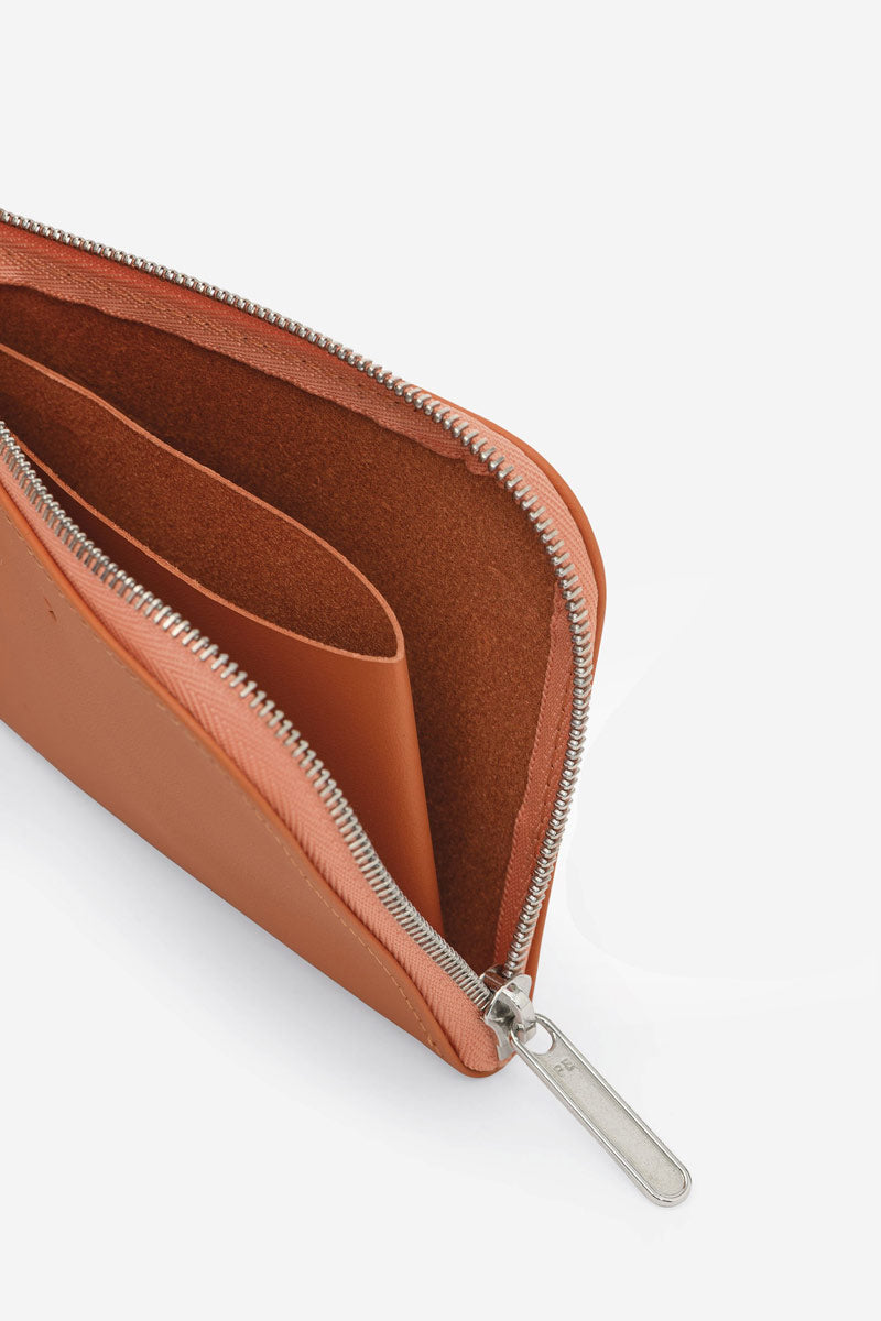 CM52 LEATHER WALLET / ORANGE