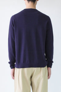 COMPOSE SWEATER DK BLUE / NAVY [60%OFF]
