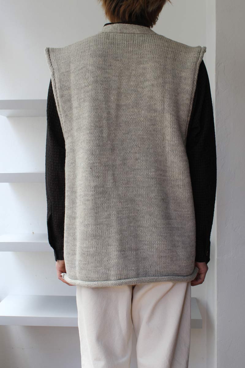 MARIUM VEST / OATMEAL [60% OFF]