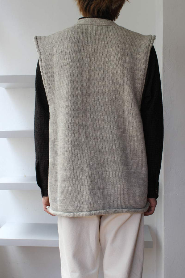 MARIUM VEST / OATMEAL [60%OFF]