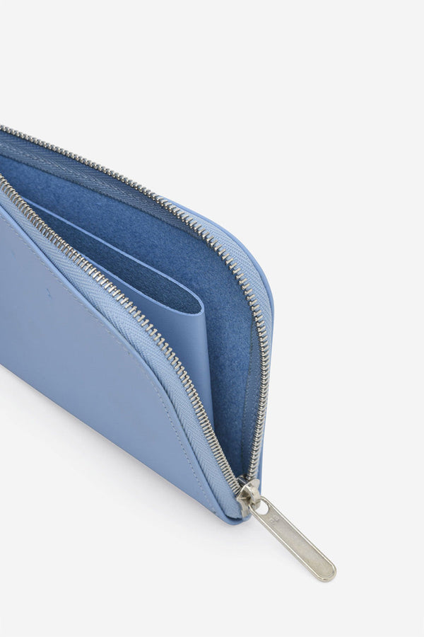 CM52 LEATHER WALLET / BABY BLUE