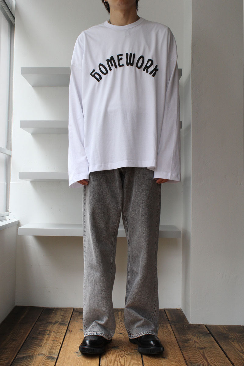SPECTRUM LS TEE / WHITE [50%OFF]