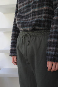 SUPER WEIGHTED SWEAT PANTS / DEEP GREEN [20%OFF]