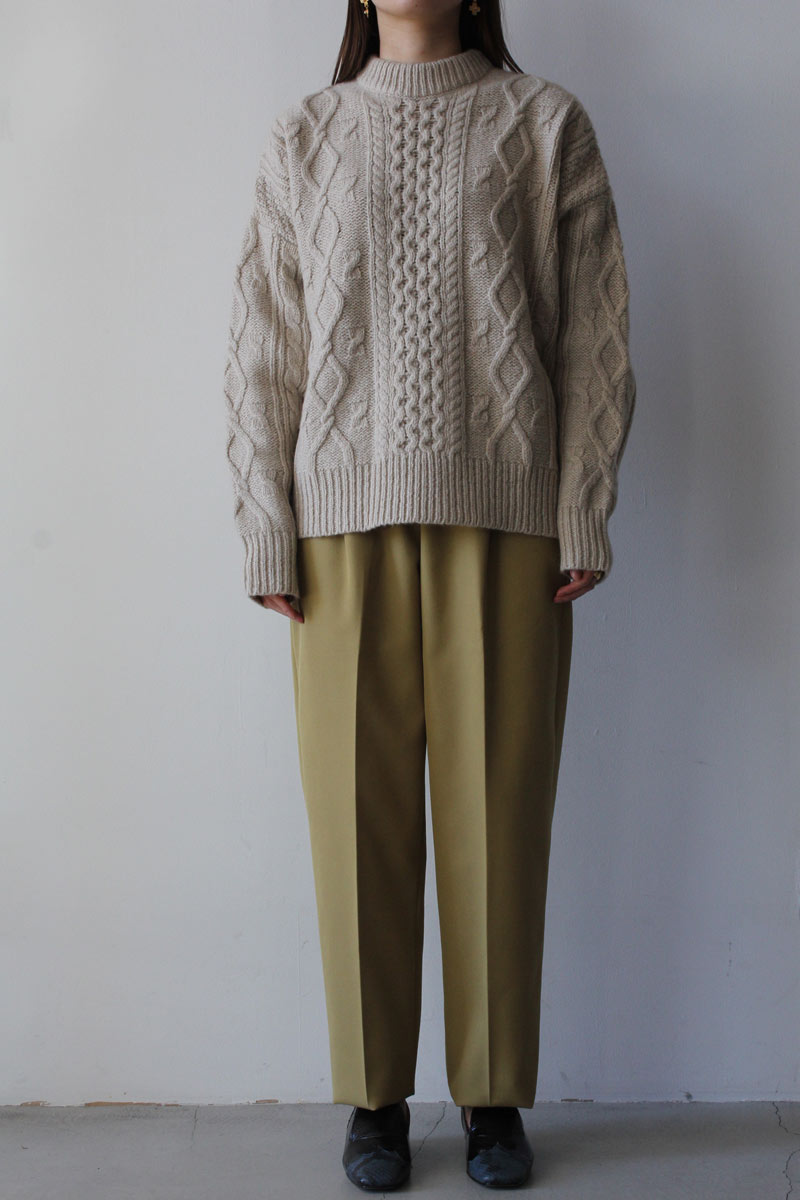 POSE TROUSERS / DIJON YELLOW [50% OFF]