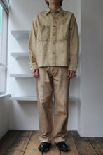 画像をギャラリービューアに読み込む, OVERSHIRT WORKWEAR STAINED / OFF WHITE AND GREY