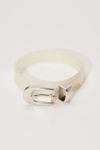 BELT 2CM / CRYSTAL RUBBER