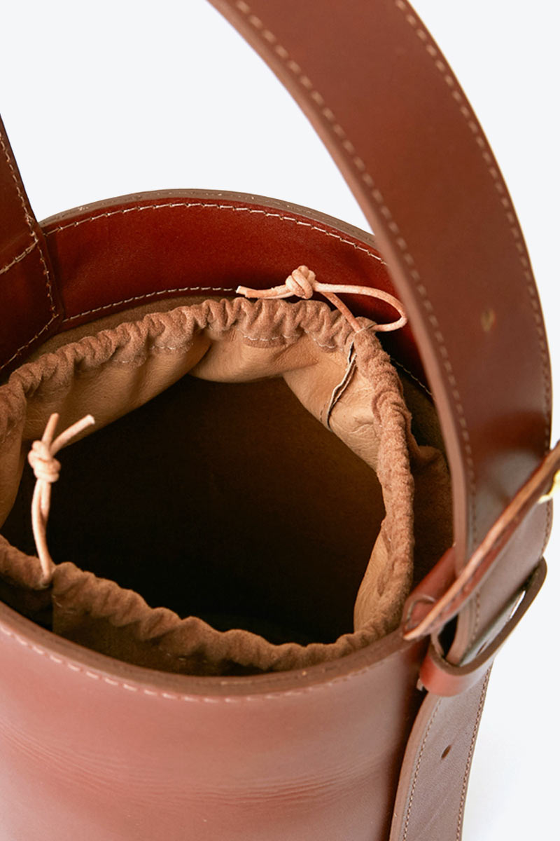 MINI DUNE BAG / SADDLE BROWN [70%OFF]