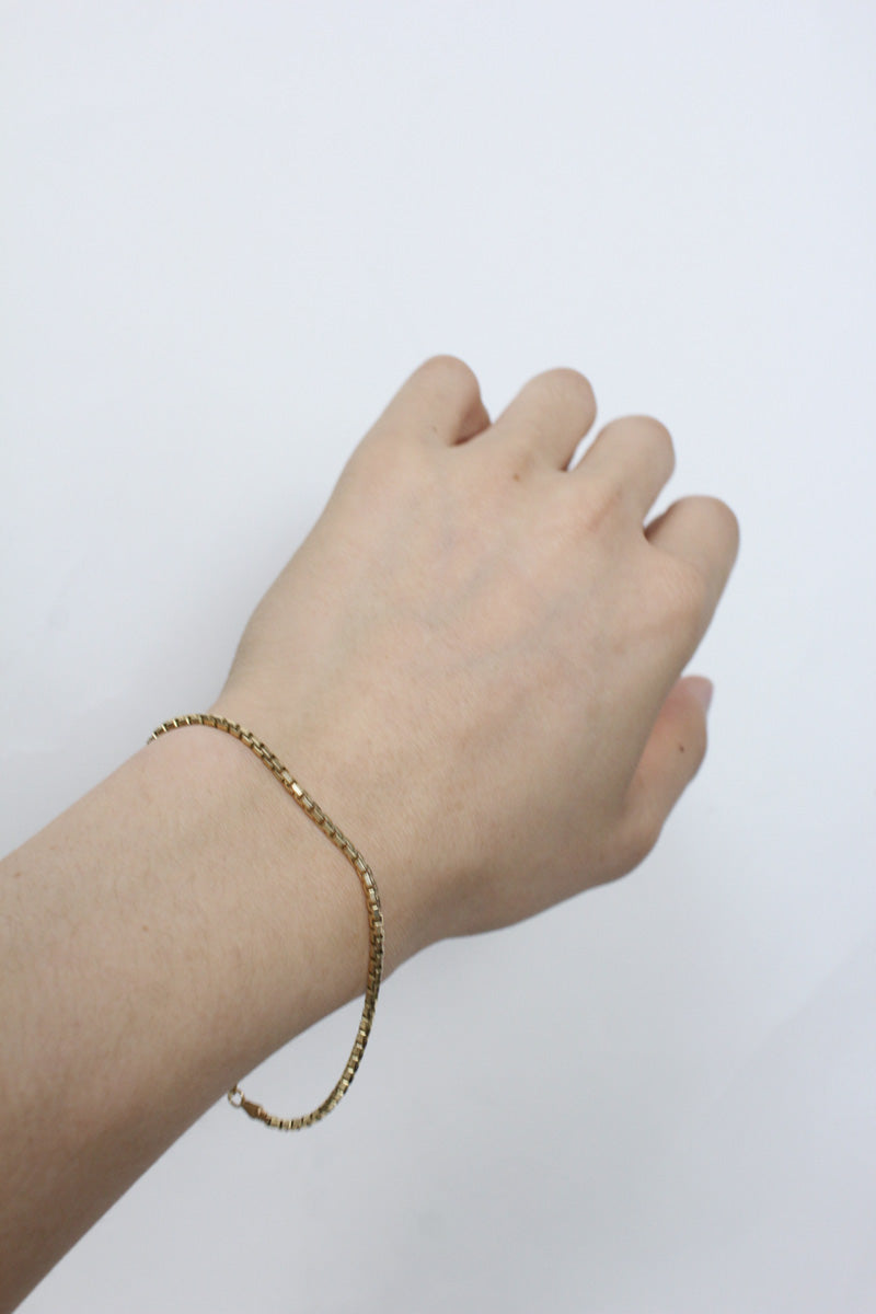 14K GOLD BRACELET 6.64G / GOLD