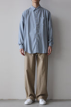 Load image into Gallery viewer, SHIRT NON-BINARY RAW SILK GD / DUSTY BLUE