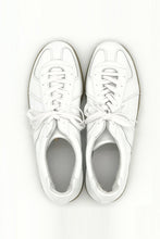 Load image into Gallery viewer, ALL LEATHER GERMAN TRAINER / WHITE