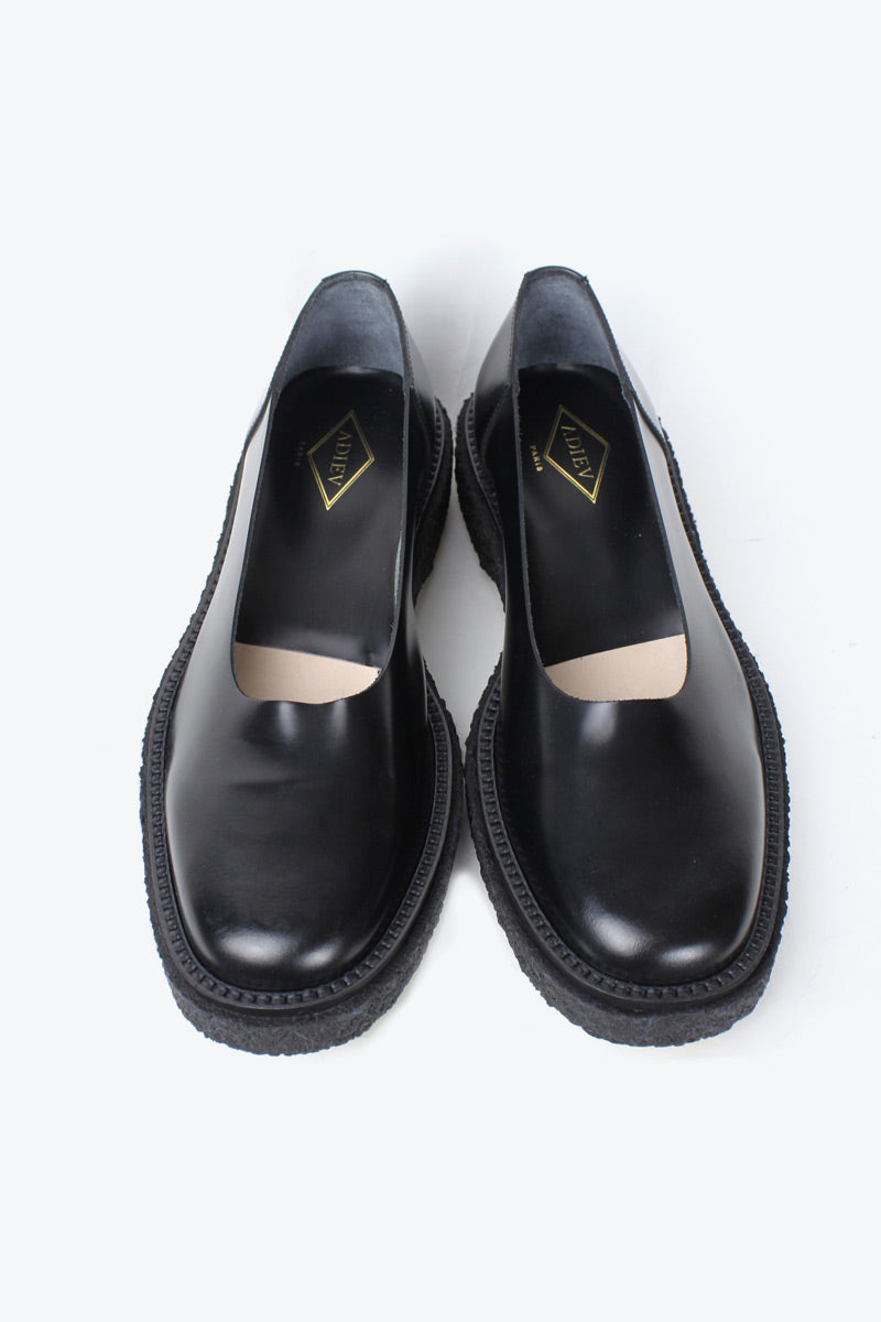TYPE 176 BALLERINAS NATURAL RUBBER SOLE / BLACK [40%OFF]