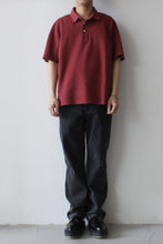 Load image into Gallery viewer, POLO SHIRT PIQUE / BURGUNDY [30%OFF]