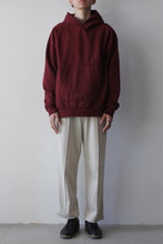 Load image into Gallery viewer, SUPER WEIGHTED HOODIE	/ MAROON