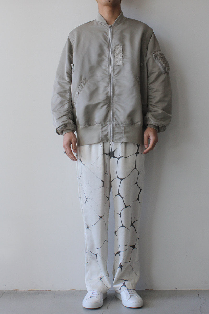 DETACHABLE SLEEVE MA-1 / LIGHT GRAY [50%OFF]